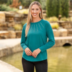 Embellished Long Sleeve Top