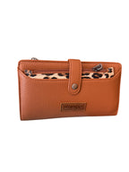 Wrangler Western Bi-Fold RFID Wallet/Wristlet with Detachable Pouch