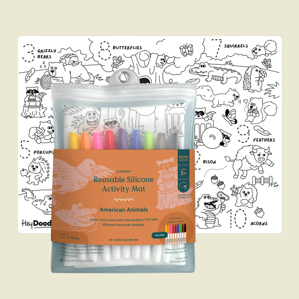Hey Doodle - Coloring and Doodle Mat