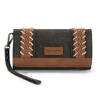 Wrangler Southwestern Print Wallet/Wristlet/Crossbody