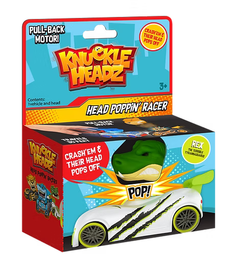 Knuckle-Headz Shark vs Dinosaur