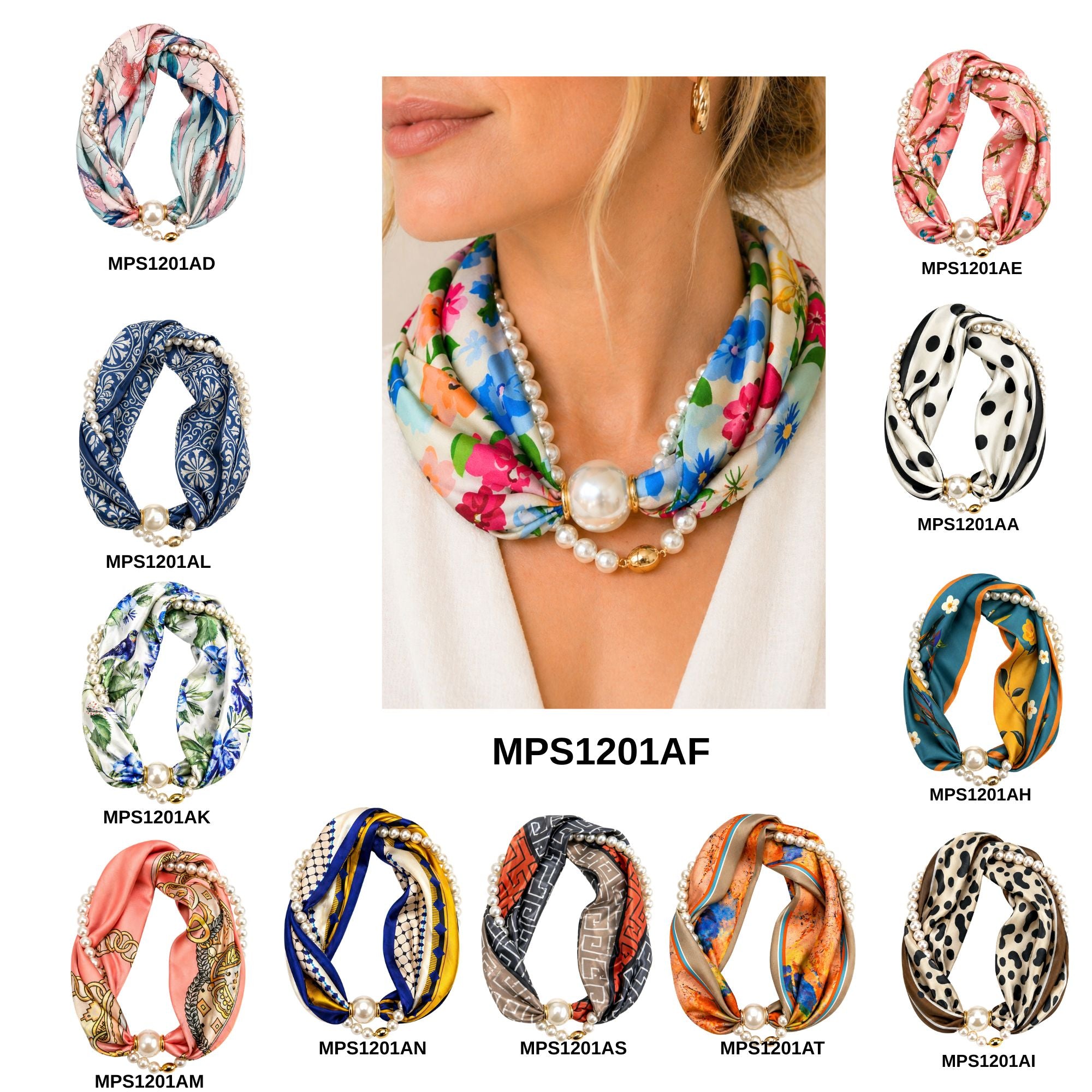 PEARL SCARF
