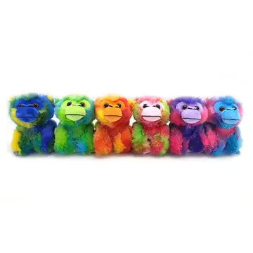 Slapstix Tye Dye Monkey Asst 9"