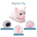10" Wearable Slapstix Pig Plush Slap Bracelet Farm Animal