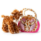 Plush Animal Set with Purse - 9" Giraffe