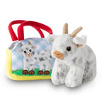 Wearable Purse & 9" Plush Goat Farm Plush & Gift