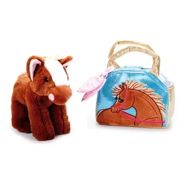Purse & Plush Brown Horse Farm/Barnyard Animal