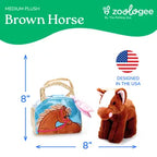 Purse & Plush Brown Horse Farm/Barnyard Animal