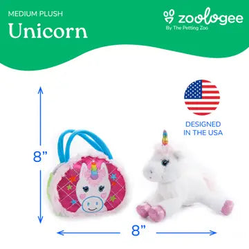 Purse & Plush - Unicorn Mythical/Fantasy