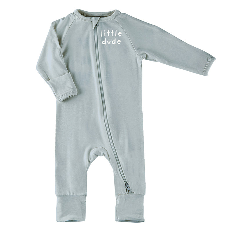 Cozy Romper Little Dude 6-9m