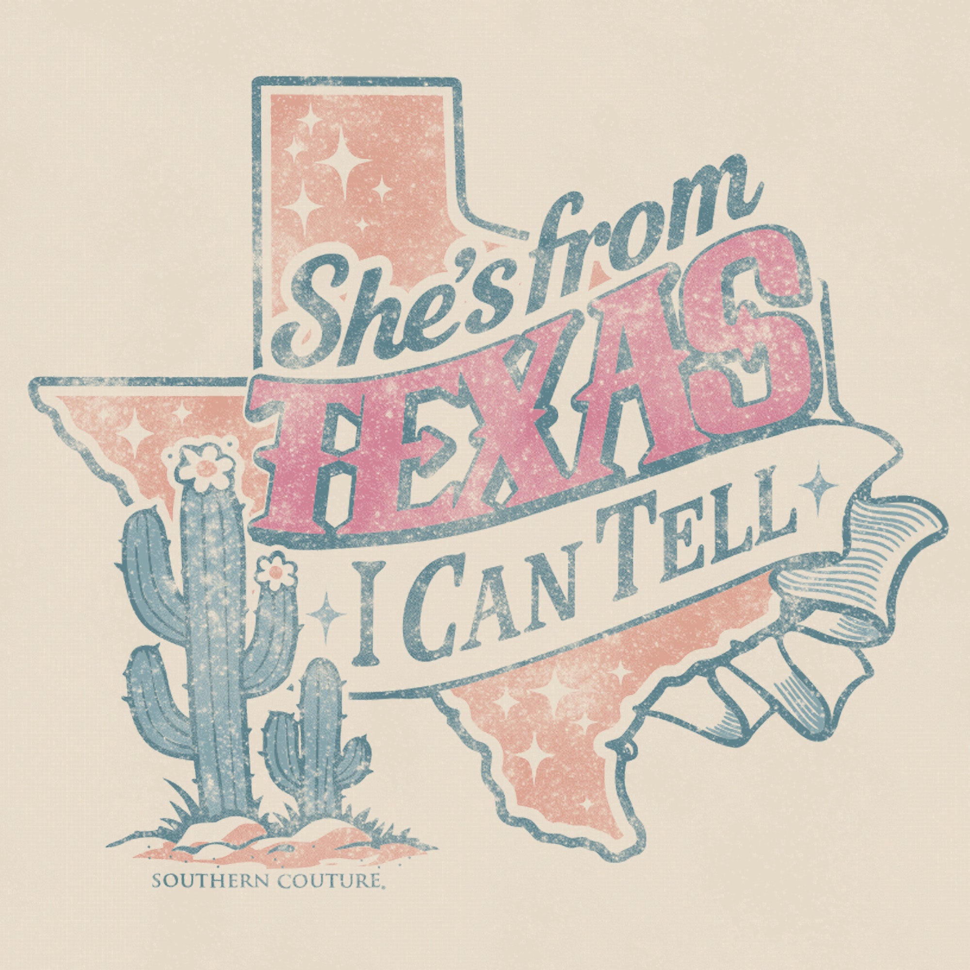 SC Soft Shes From Texas - Natural - Display Card