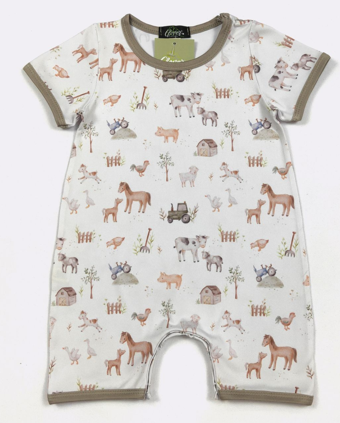 Mini Farm 2 Boy Romper