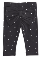 Polka Dot Bow Leggings