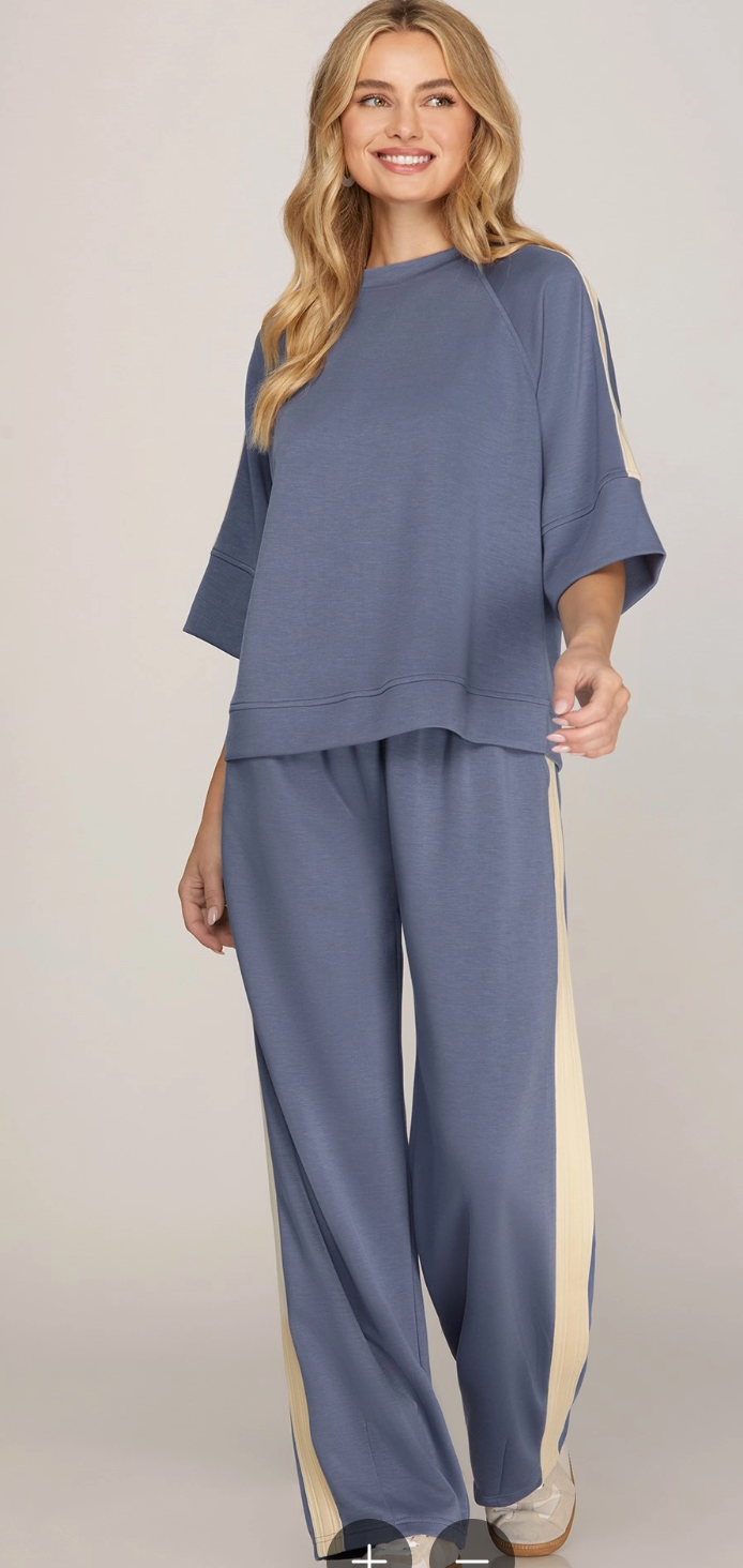 Scuba Knit Half Sleeve Top