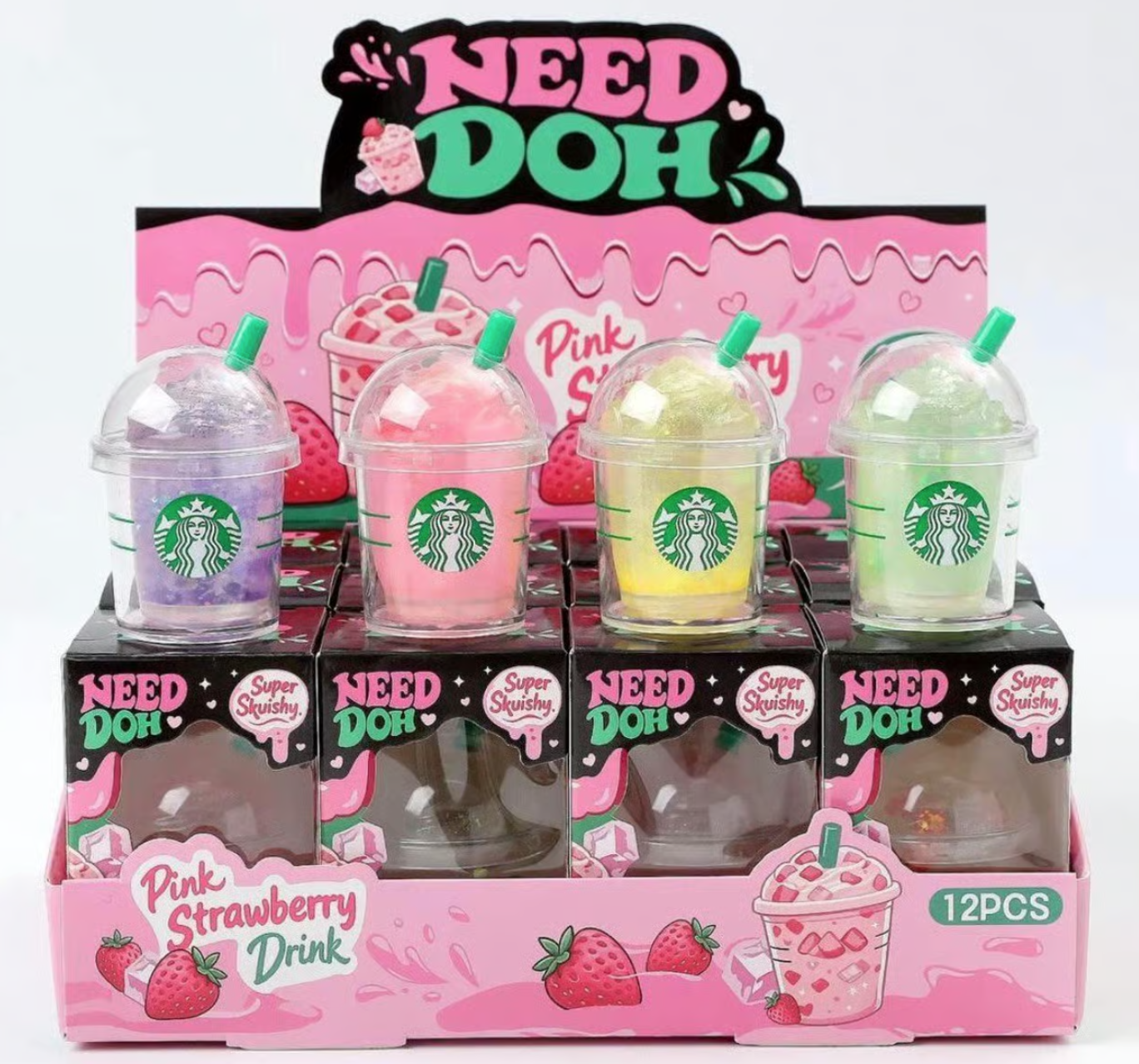 Pink Strawberry Drink
