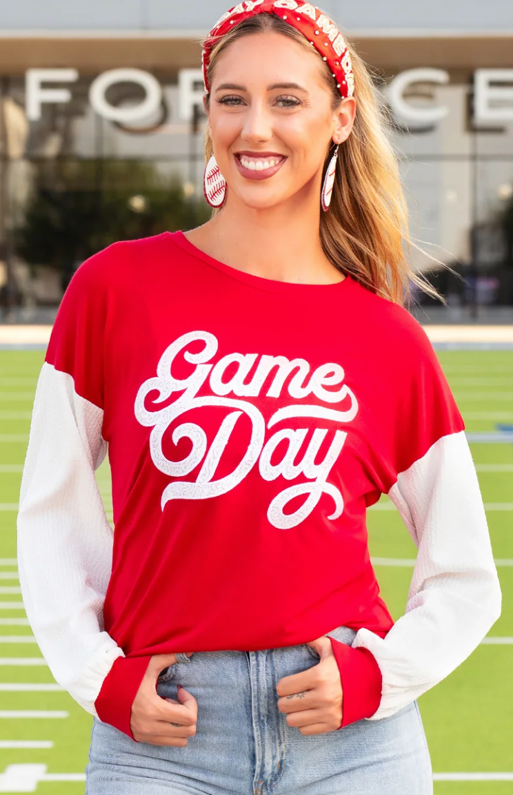 Game Day Long Sleeve Top