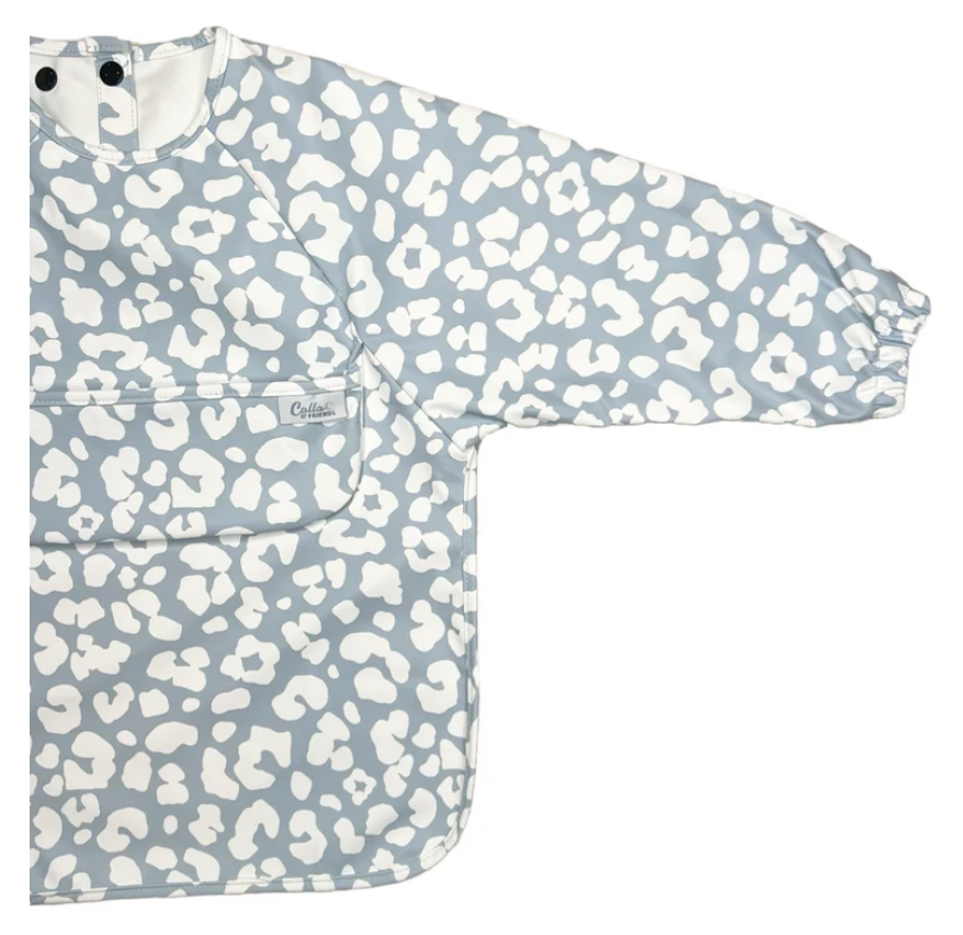 The Grayson Long Sleeve Bib - Leopard
