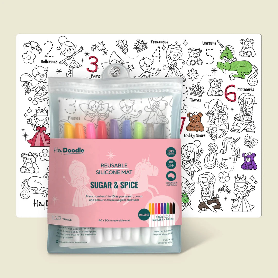Hey Doodle - Coloring and Doodle Mat