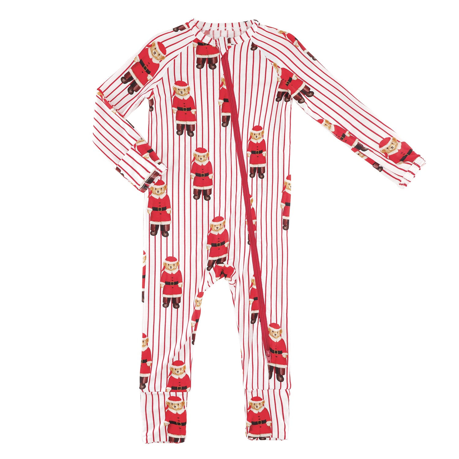 Cozy Romper-Santa Bear18-24m