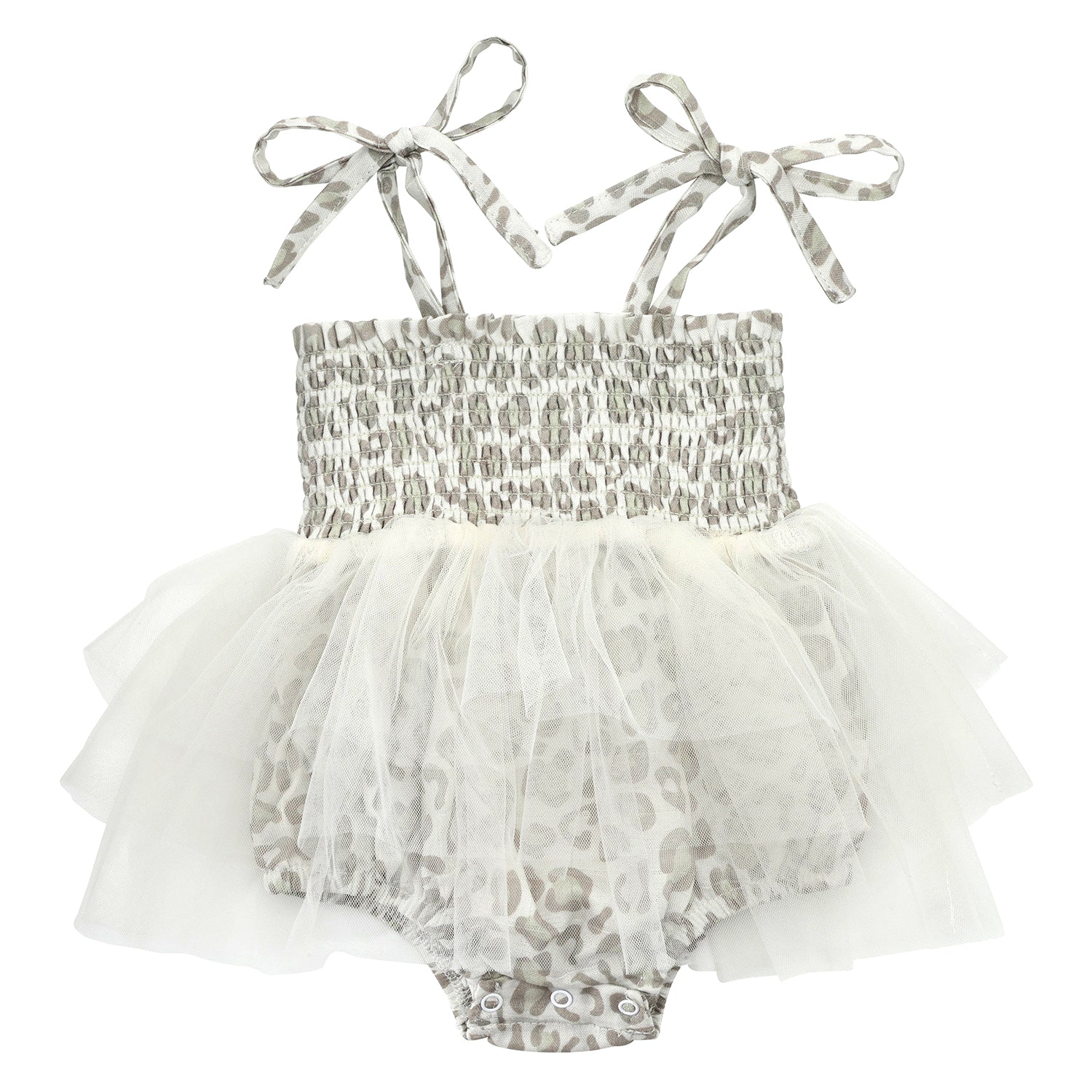 Tutu Dress - Cheetah 12-18m