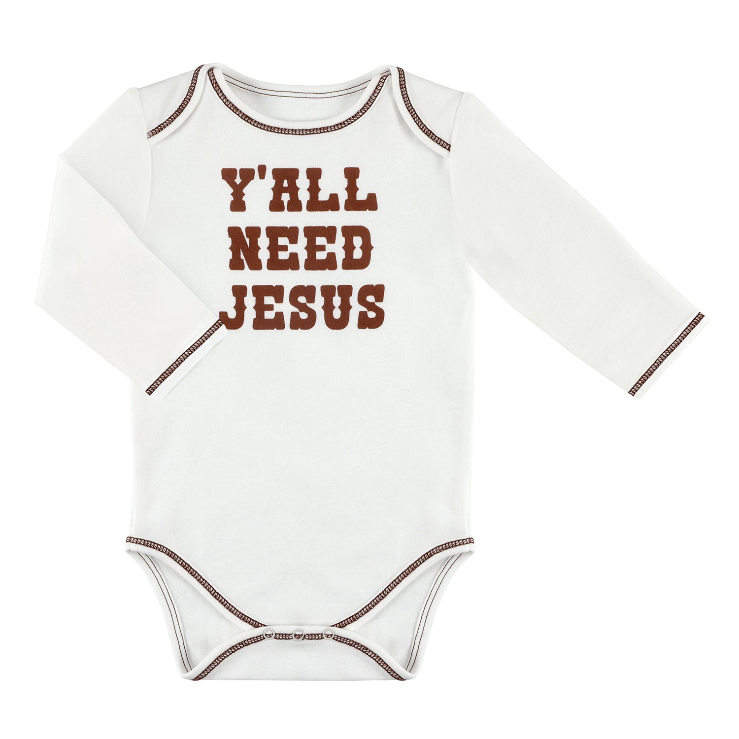 LS Snapshirt-Need Jesus 3-6m