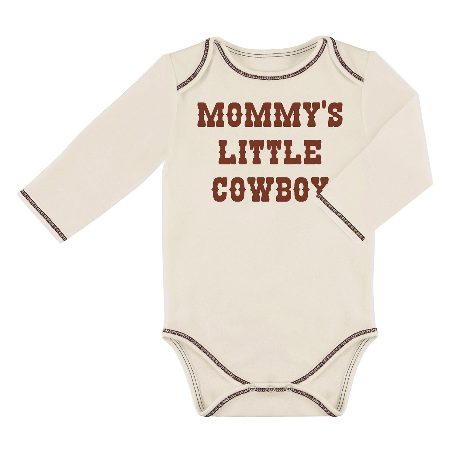 LS Snapshirt-Lil Cowboy 3-6m