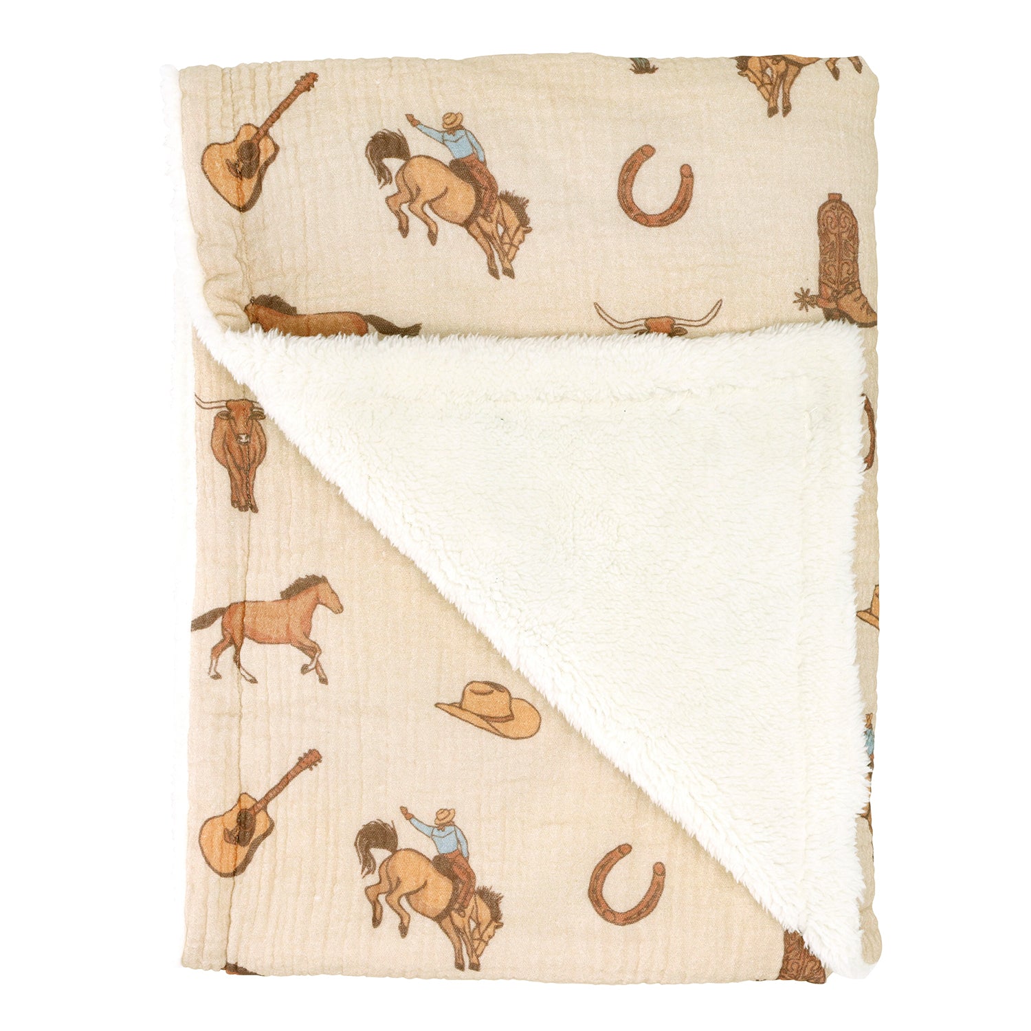 Cozy Blankets - Cowgirl