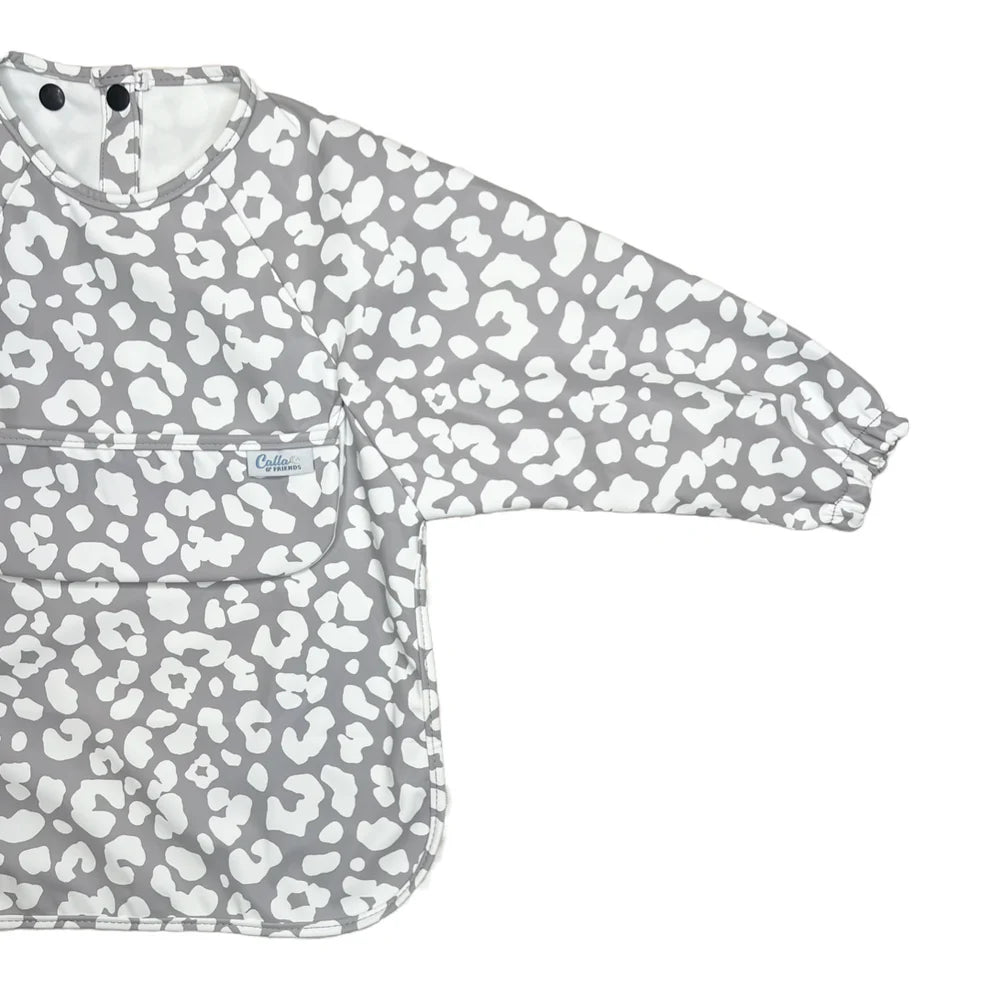 The Grayson Long Sleeve Bib - Leopard