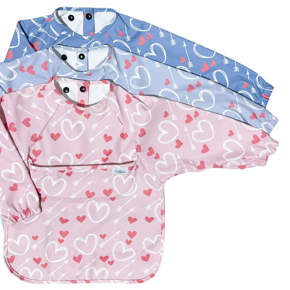 The Grayson Long Sleeve Bib - Love Struck
