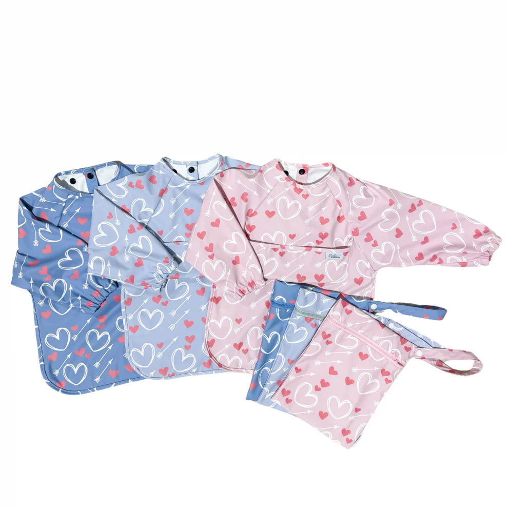 The Grayson Long Sleeve Bib - Love Struck