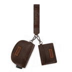 Wrangler Dual Pouch Wristlet Credit Card Holder Wallet
