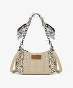Wrangler Braided Paisley Bandana Shoulder Bag