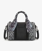 Wrangler Braided Paisley Bandana Boston Bag