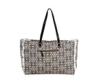 Terrence Geometric Weekender Bag