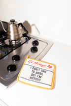 Marquee Pot Holders (Set of 2) - Smoke Alarm