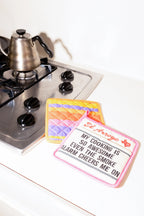 Marquee Pot Holders (Set of 2) - Smoke Alarm