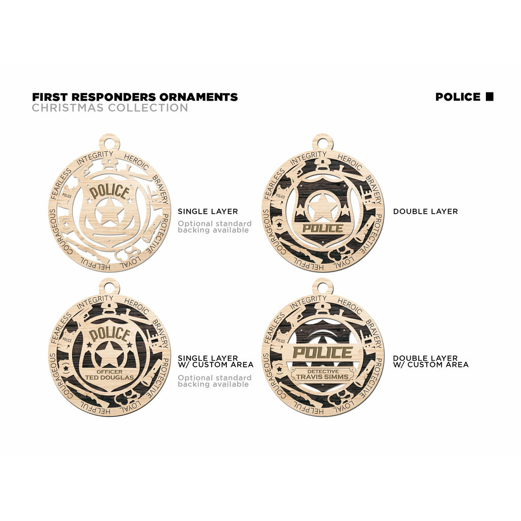 Police Ornament